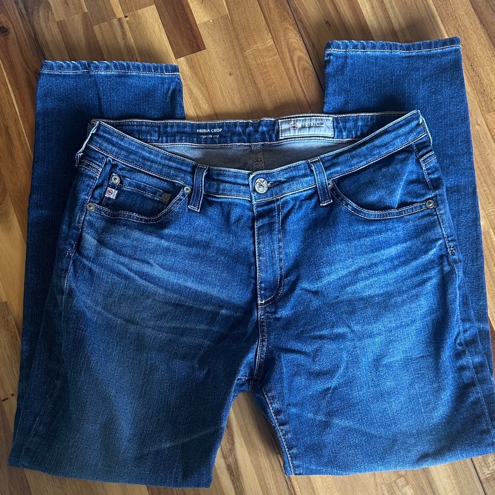 AG Adriano Goldschmied Prima Crop Cigarette jeans 32R